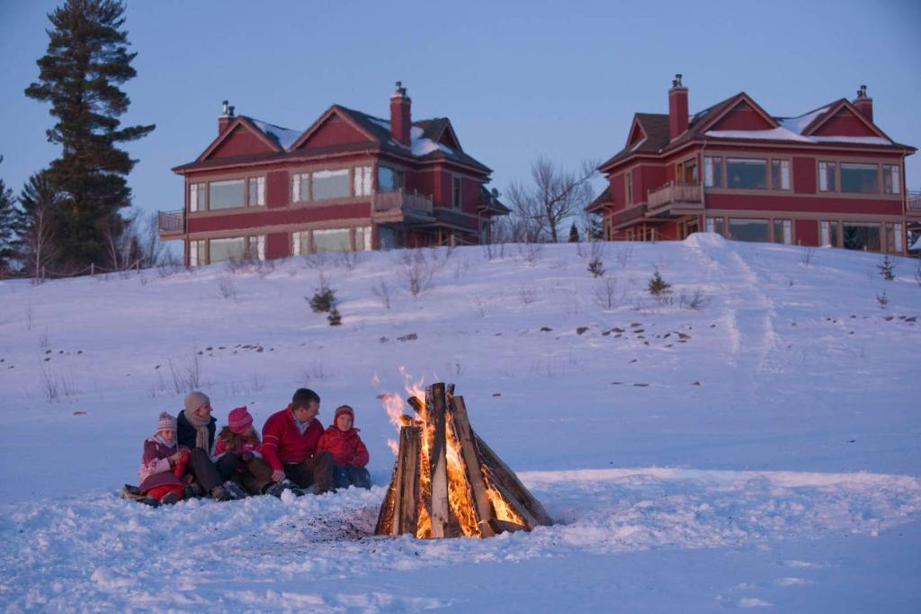 Le Village Windigo Ferme-Neuve Bagian luar foto